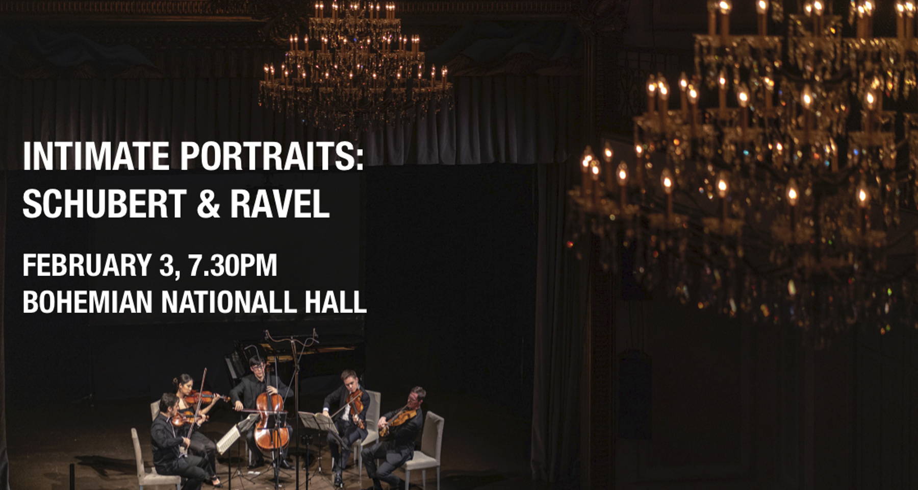 Hermitage Piano Trio performs Schubert and Ravel at Bohemian National Hall