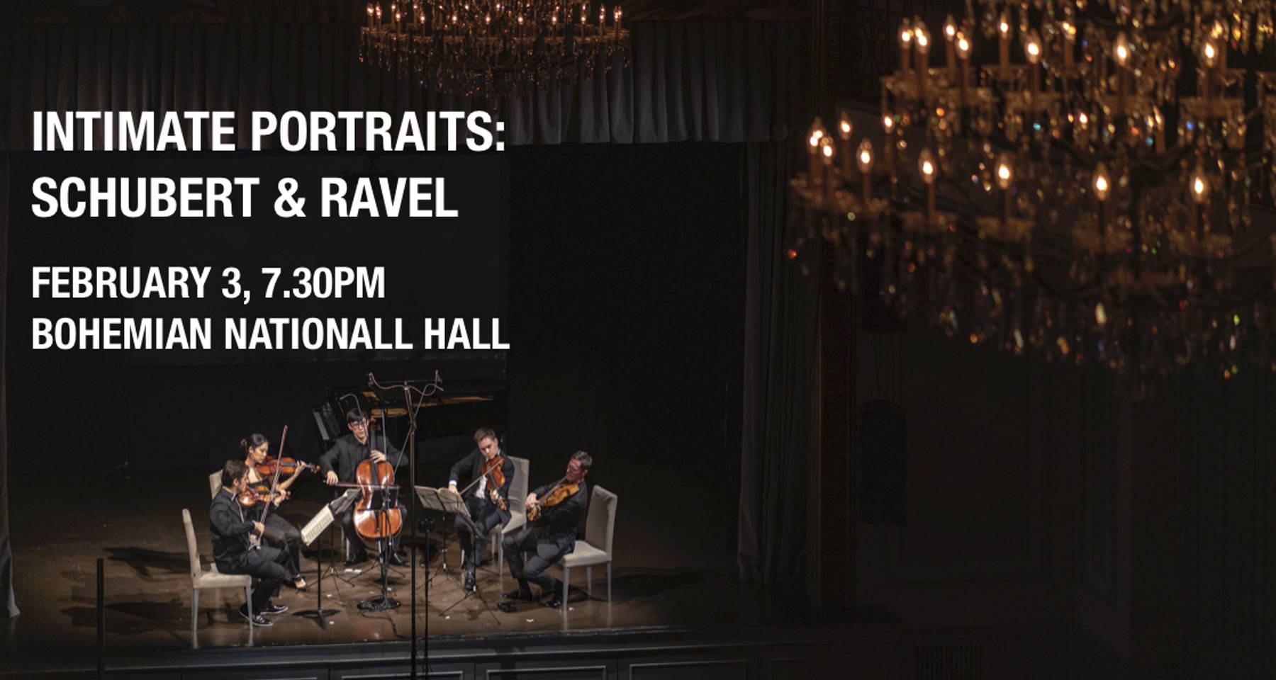 Hermitage Piano Trio performs Schubert and Ravel at Bohemian National Hall