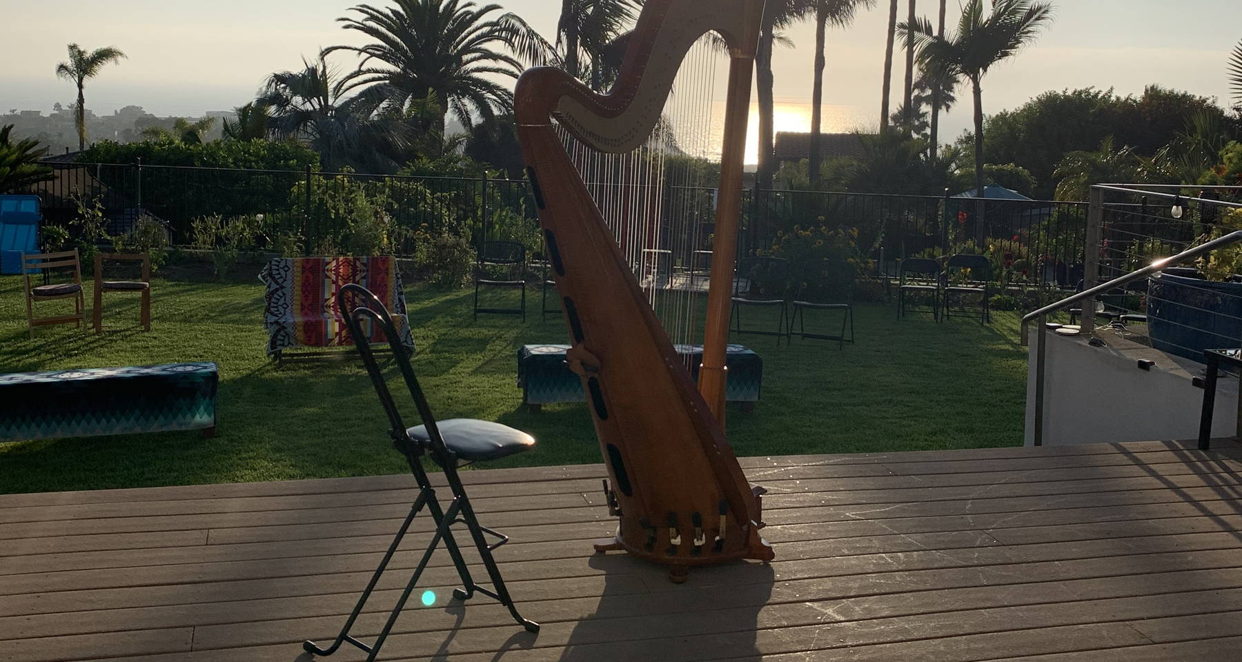 Cello and Violin: Afternoon Backyard Concert