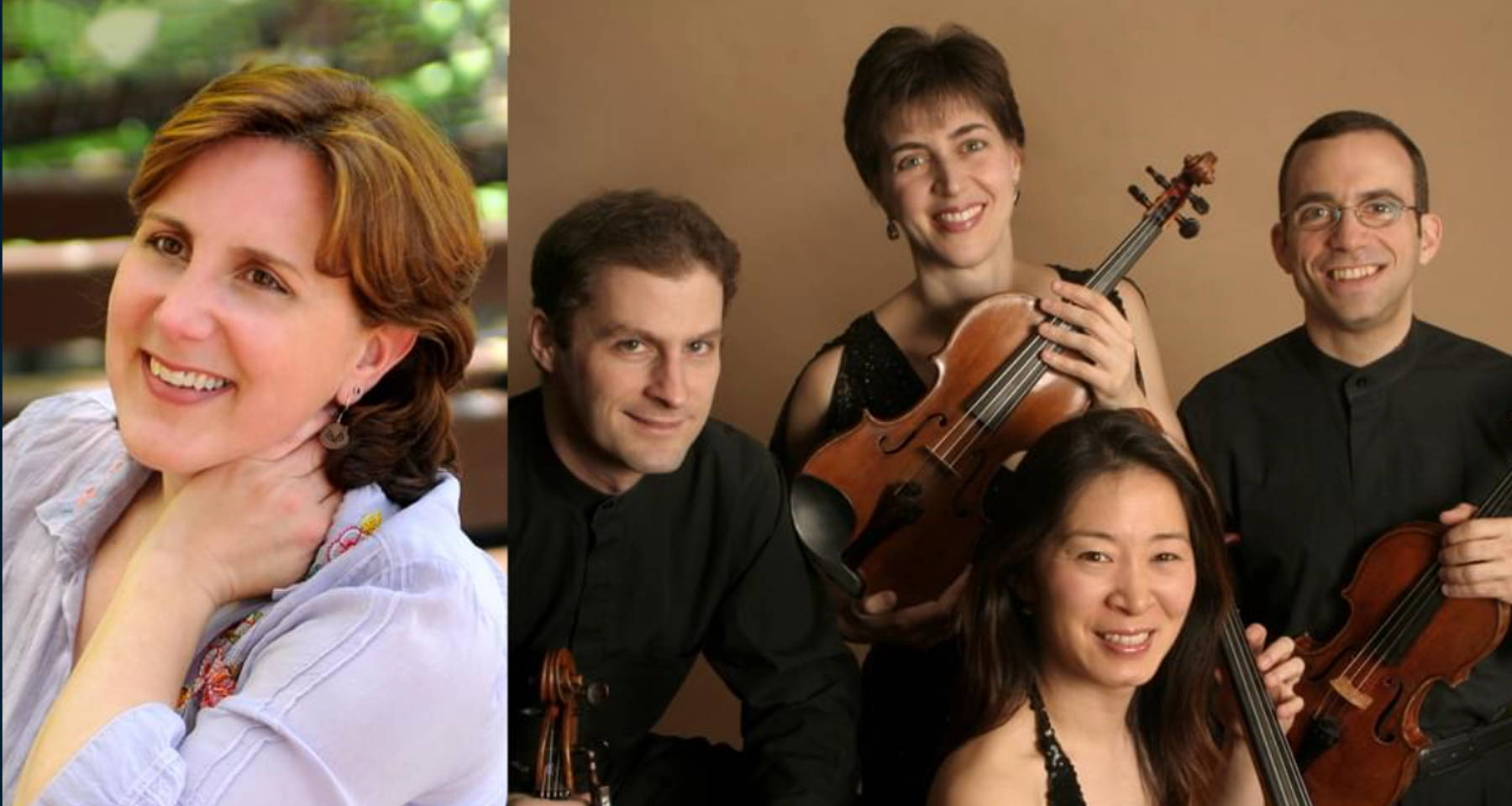 San Francisco Performances welcomes Dawn Upshaw with Brentano String Quartet!