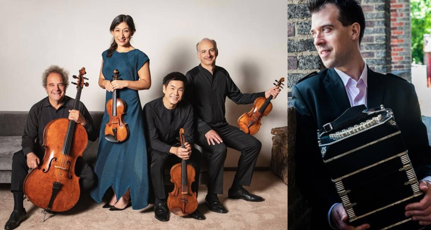 San Francisco Performances Welcomes Takacs Quartet with Julien Labro at the Herbst Theatre