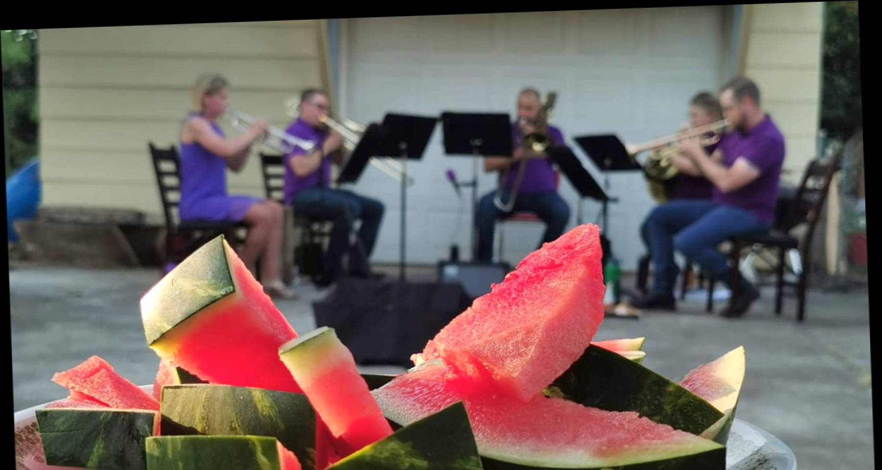 Portlandia Brass welcomes summer! outdoor concert