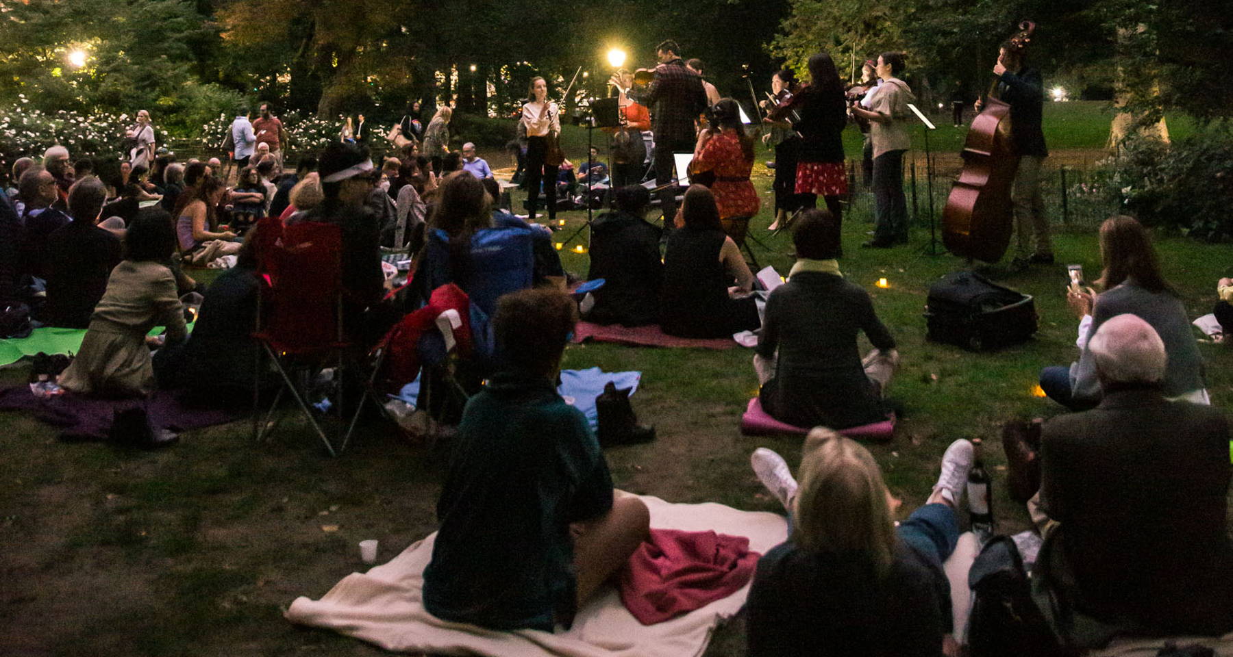 Clair De Lune: Night Music for Strings @ Central Park