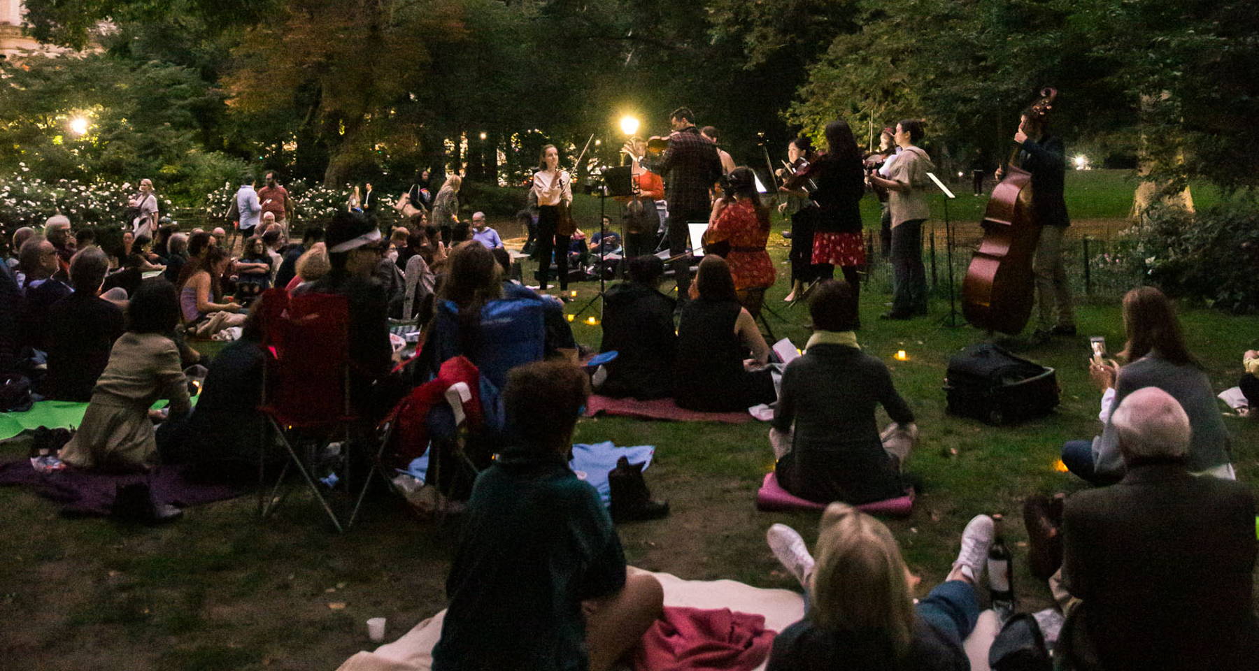 Clair De Lune: Night Music for Strings @ Central Park