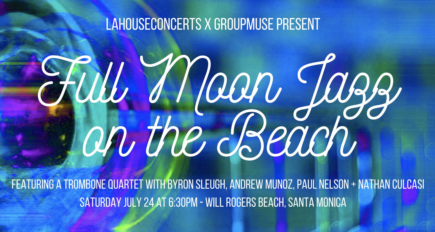 Full Moon Jazz on the Beach