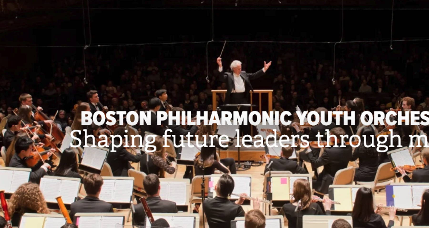 Boston Philharmonic Youth Orchestra Presents: Mahler Symphony No. 2