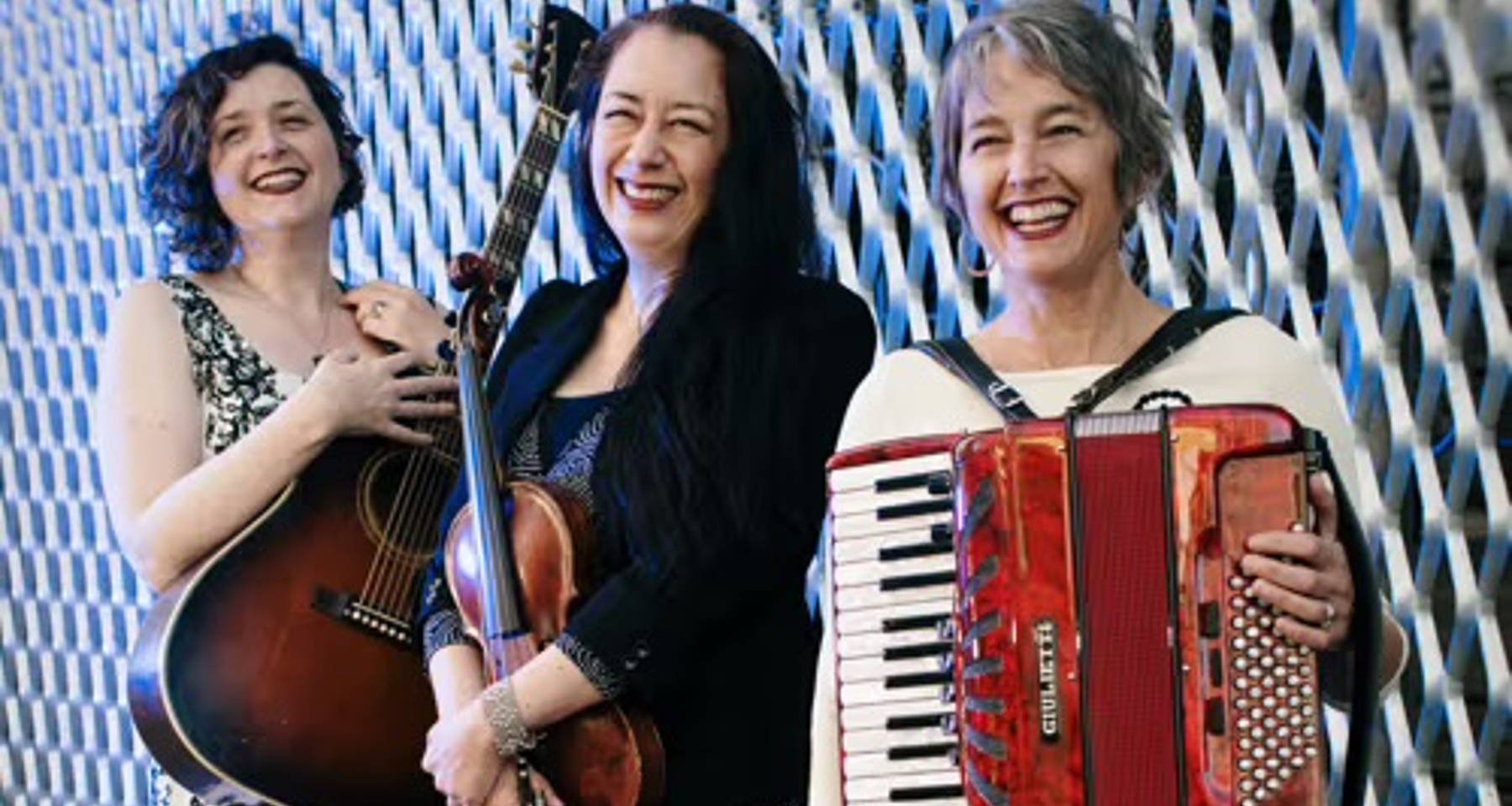 True Life Trio performs Global vocal, accordion and strings harmonies from Europe and the American South