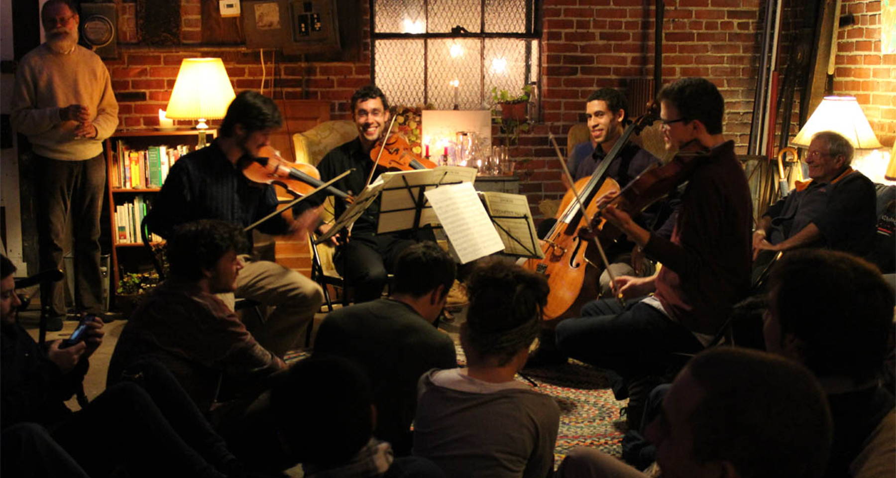 Classical music in a historic home