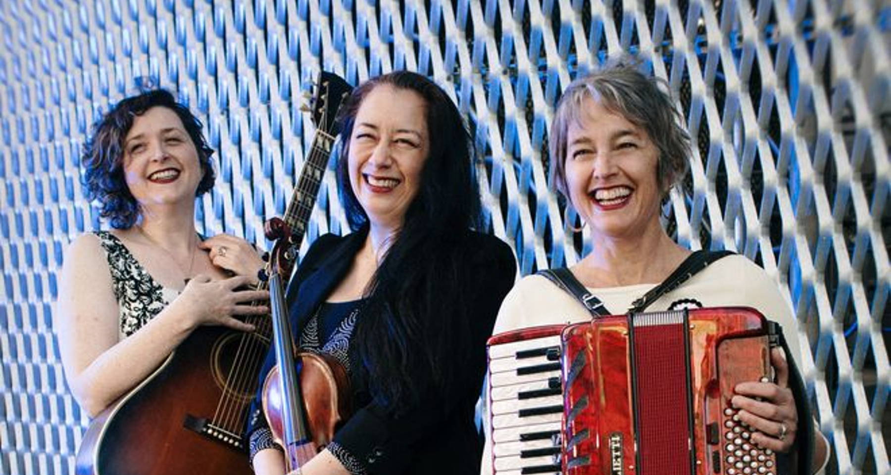 True Life Trio in the Mission - Global vocal, accordion and strings harmonies from Europe and the American South