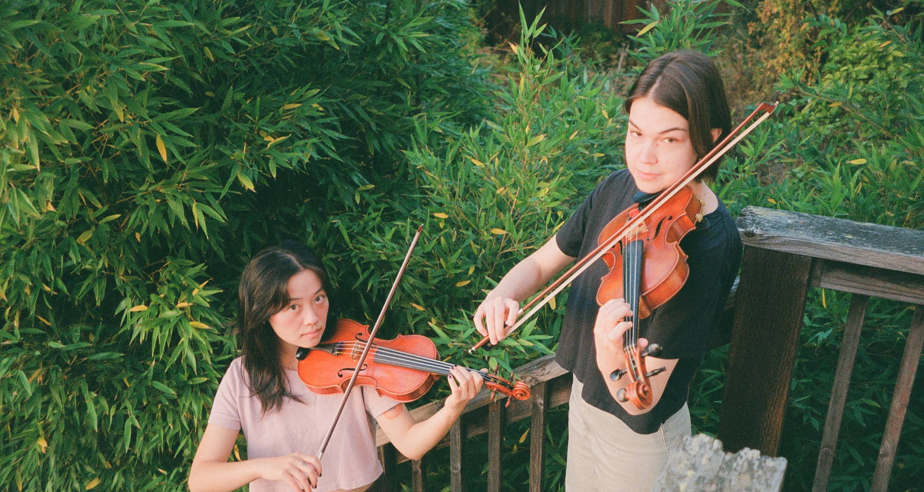 ROUNDCOLLAB presents: "Mirroring" by violin duo Shaina Pan & Corina Santos