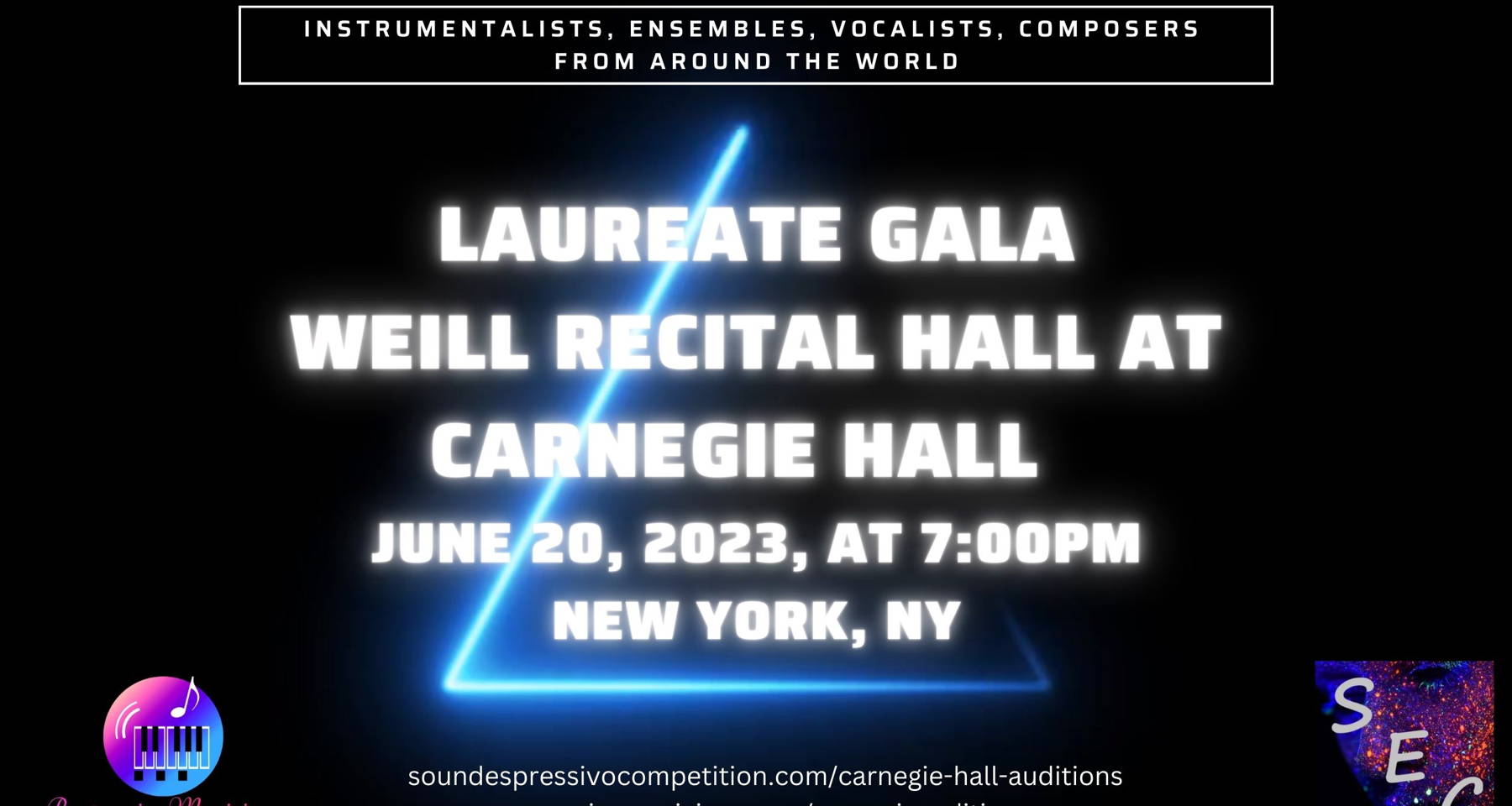 Laureate Gala at Carnegie Hall at Weill Recital Hall