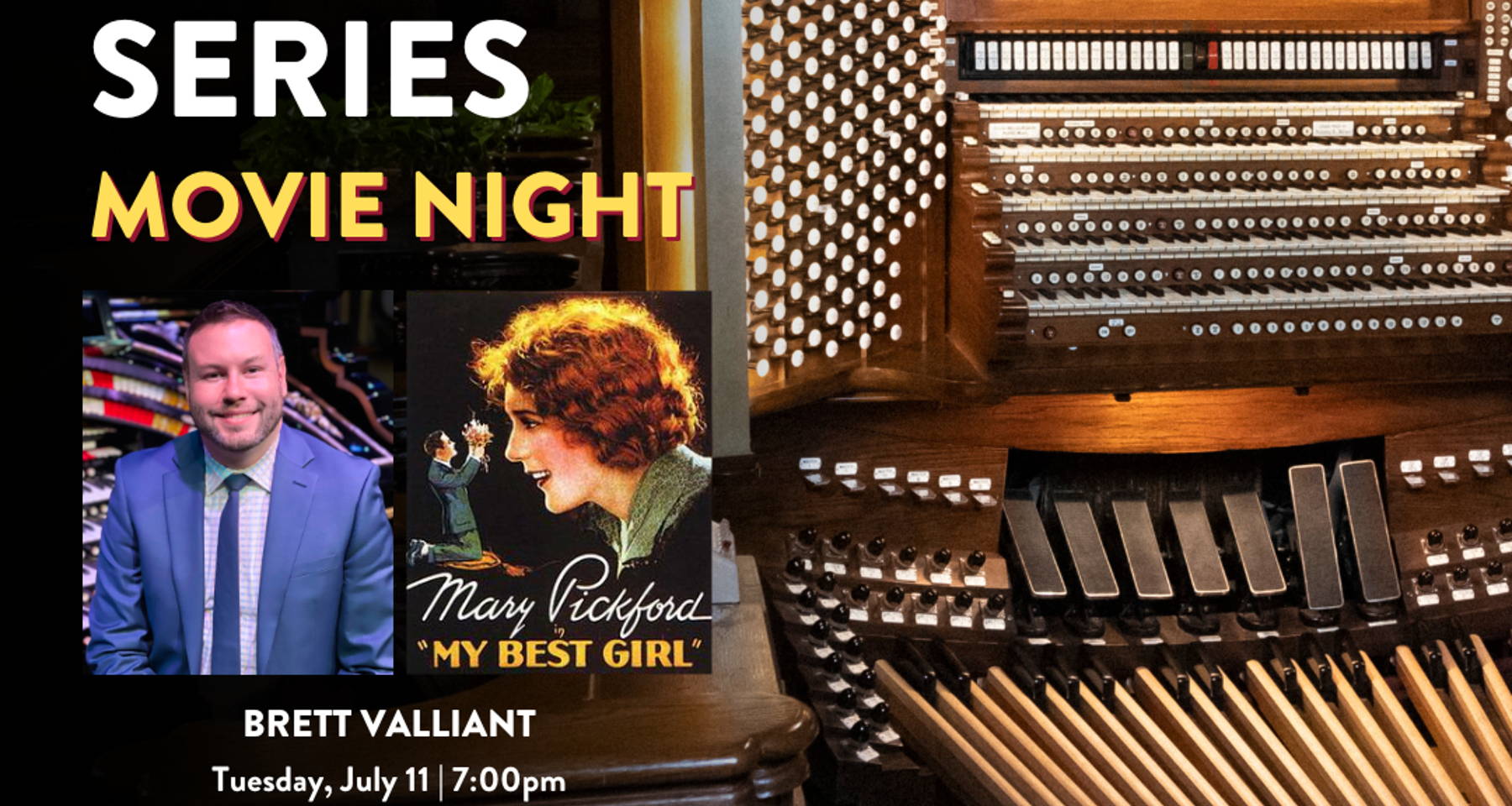 The Riverside Church's Summer Organ Series: Movie Night!