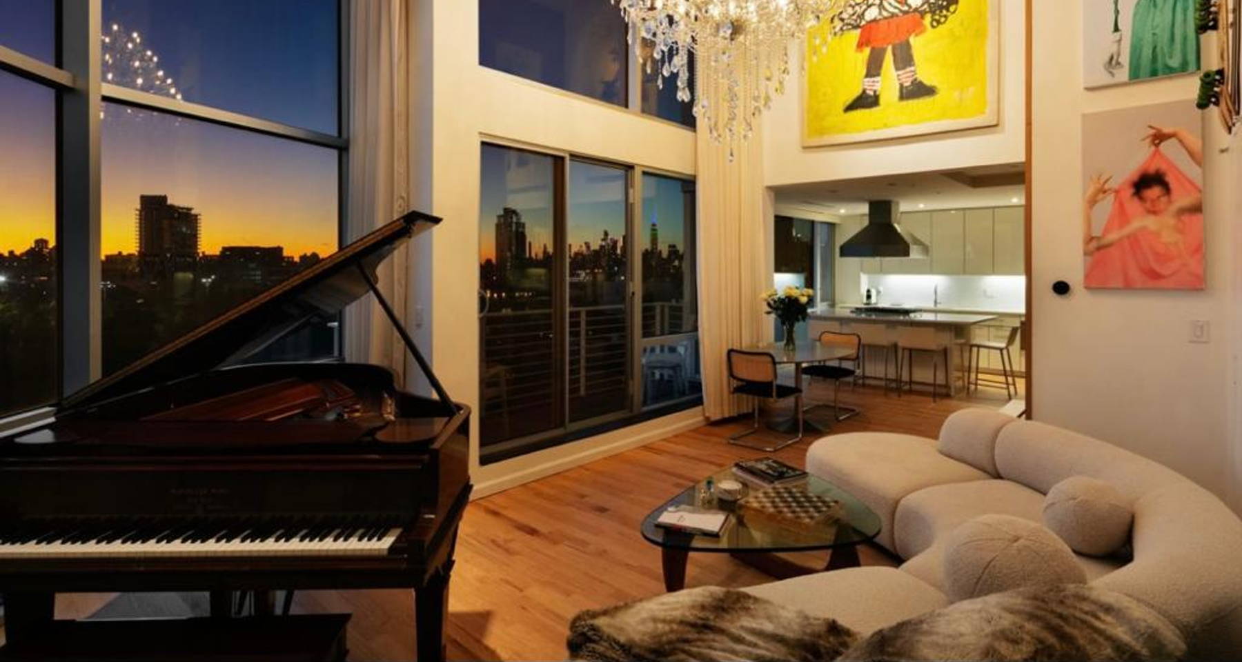 Piano Soirée at a Williamsburg Penthouse