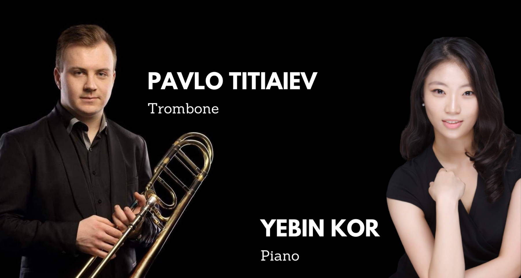 Pavlo & YeBin perform Telemann, Schubert, Hindemith, Pryor and others