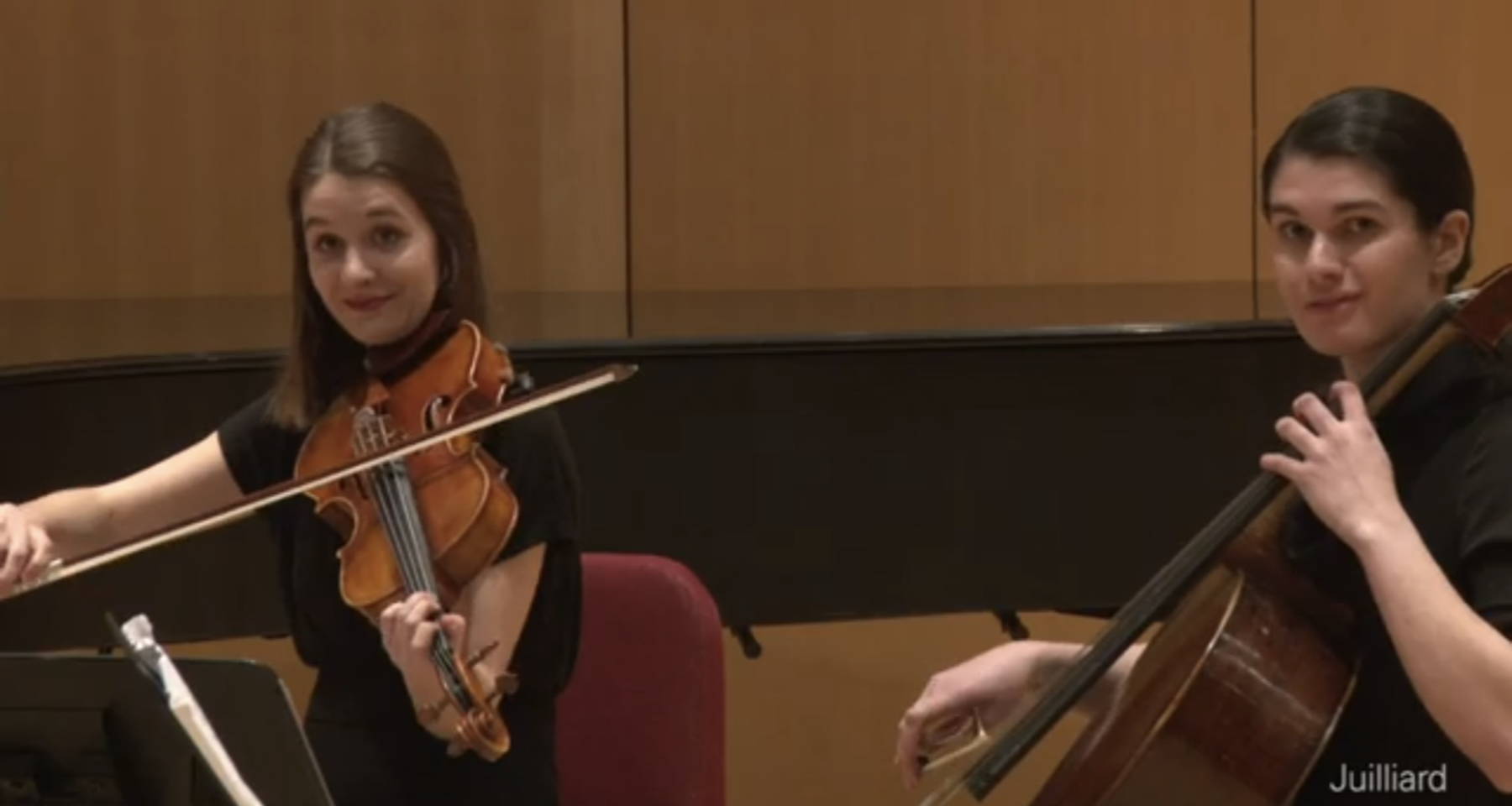 Bach, Carter, Britten, and Christmas; a Viola-Cello duo recital