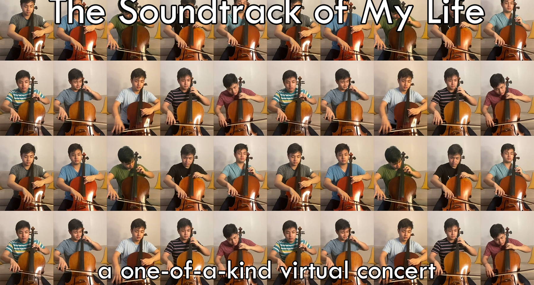 The Soundtrack of My Life: A multi-track cello concert by Jeremy Tai