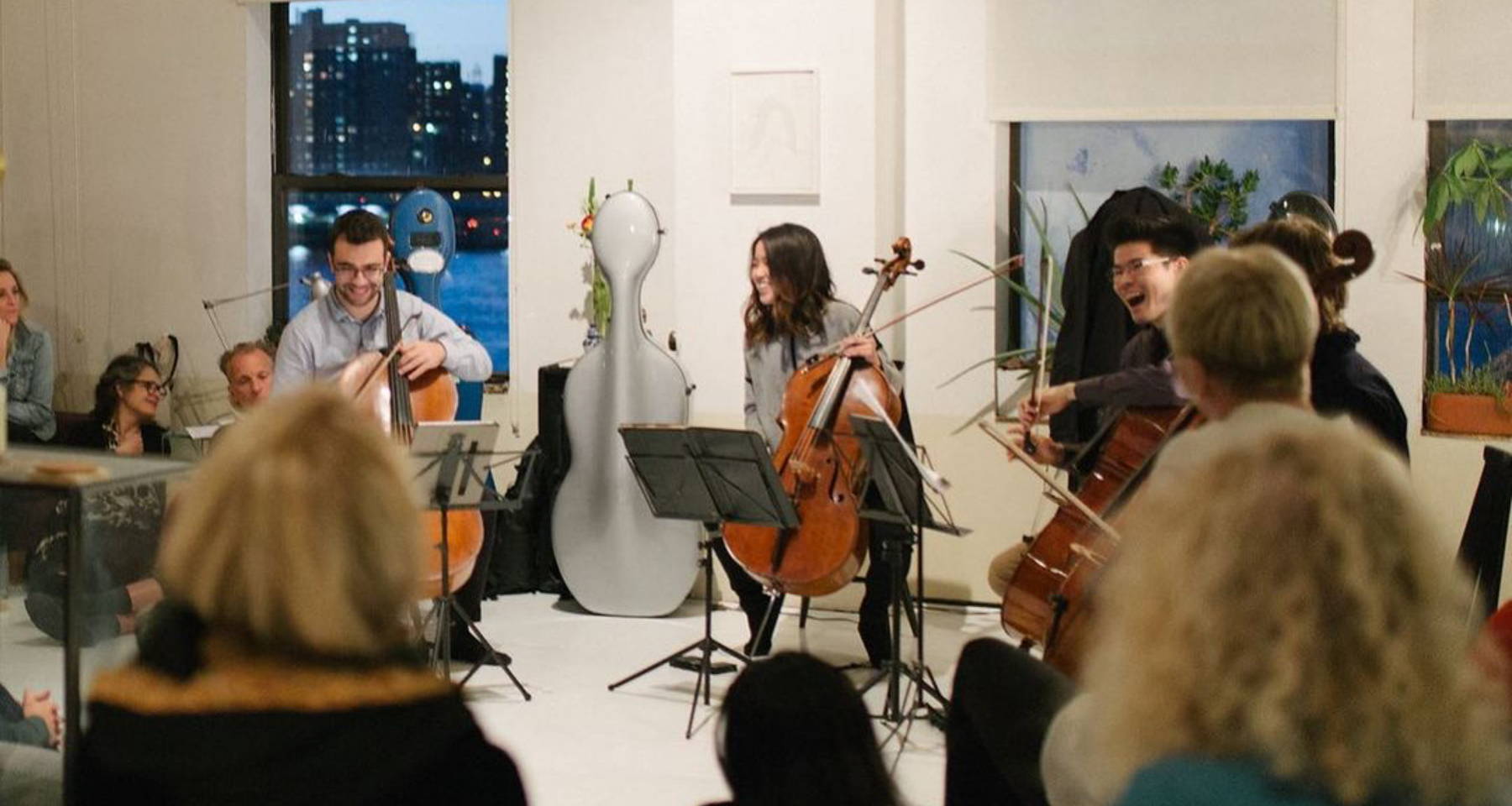 Cello Quartet in Boerum Hill