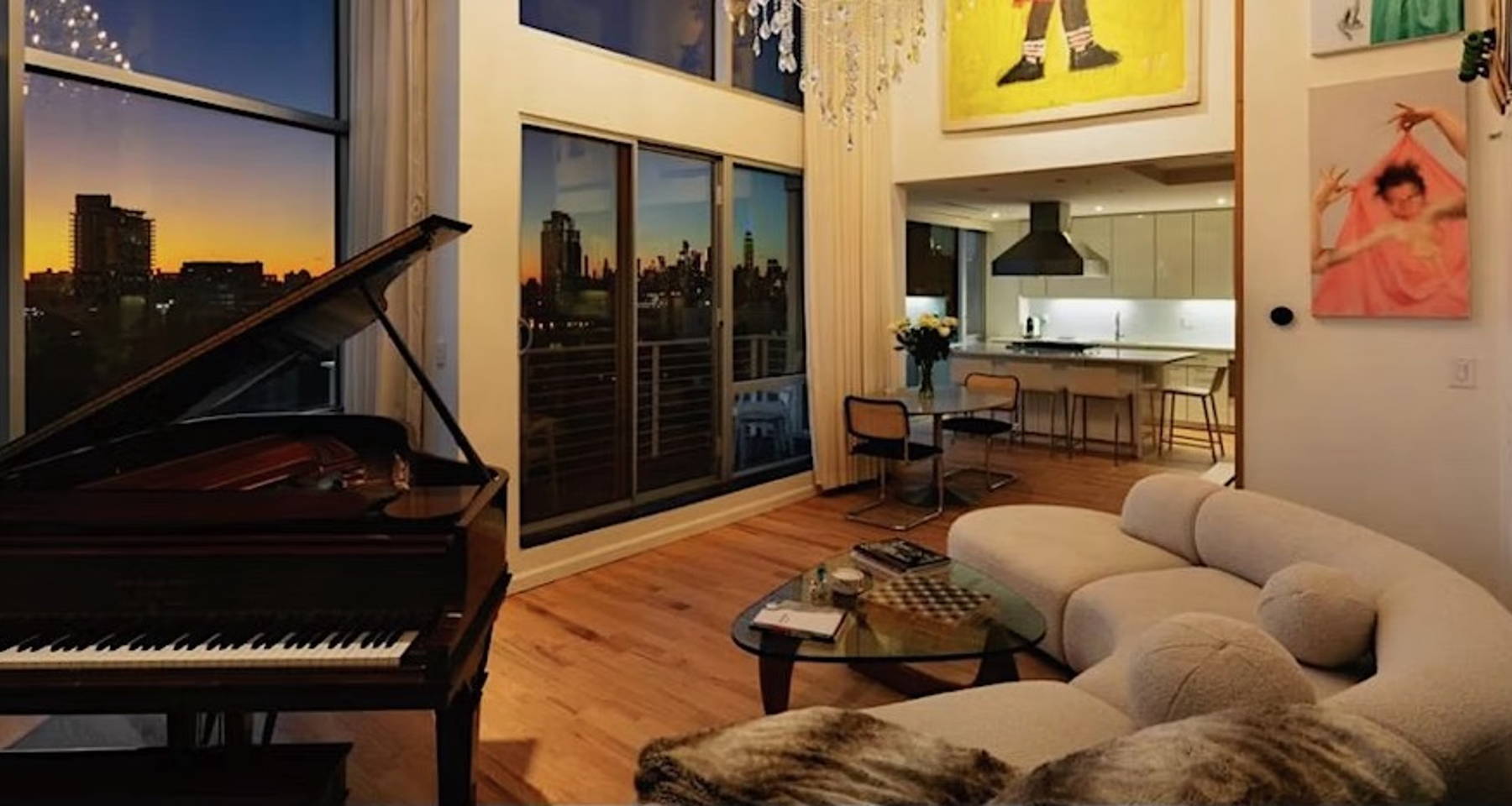 Musical Folktales at a Williamsburg Penthouse (Cello & Piano)